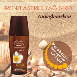 Bronzlaştırıcı Yağ Sprey